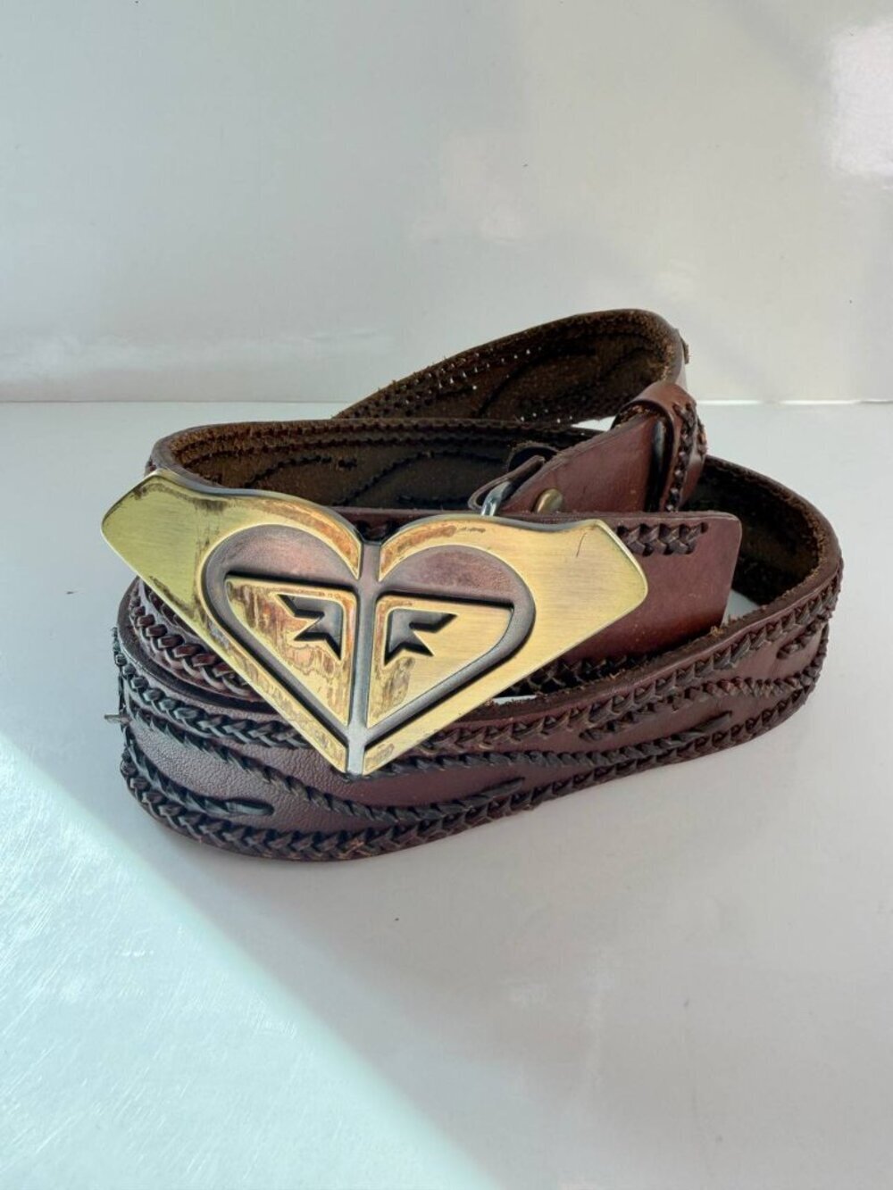 Vintage Style Leather Belt – Thick Soft Leather – М (105 cm) – Premium Quality